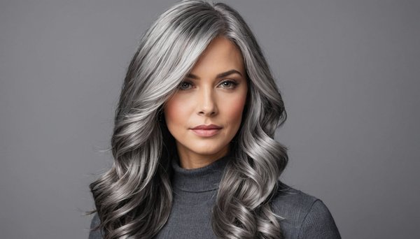 Coloration des cheveux en gris : le guide du ton argenté